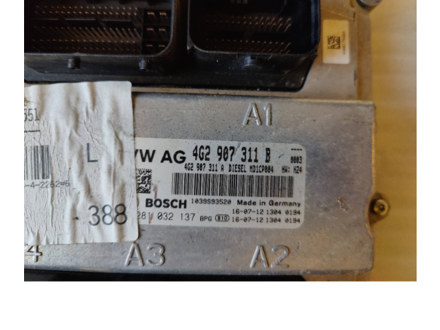 Блок управления двигателя 4G2907311A, 4G2907311B Audi A7 S7 4G