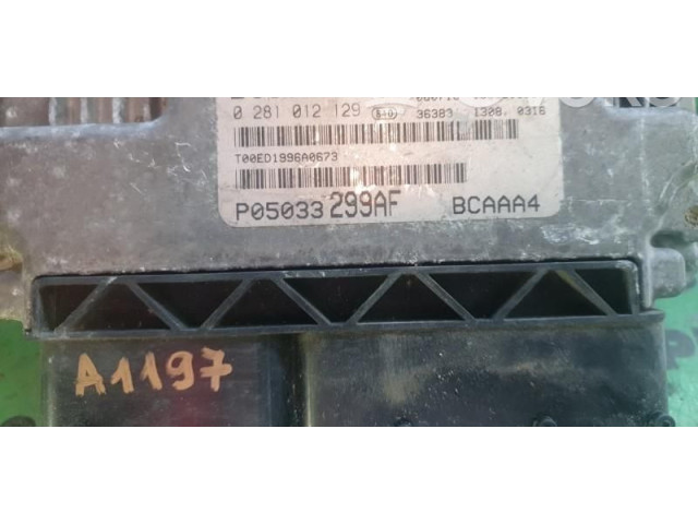 Řídící jednotka 0281012129, P05033299AF. Dodge Caliber 2007