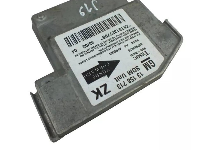 Блок подушек безопасности 13158713   Opel Meriva A