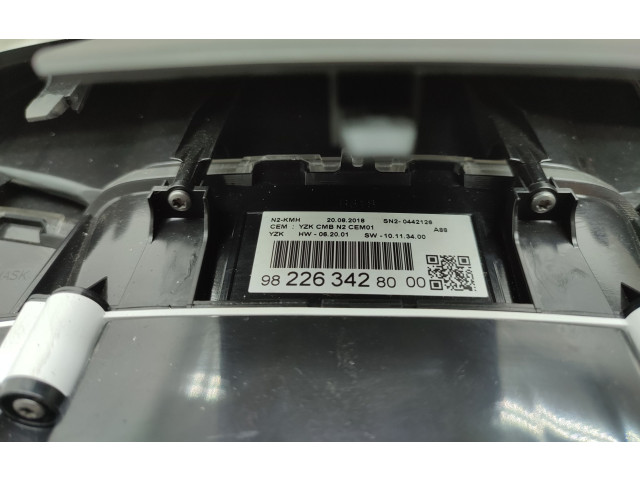 Панель приборов 9822634280 Citroen C3 Aircross