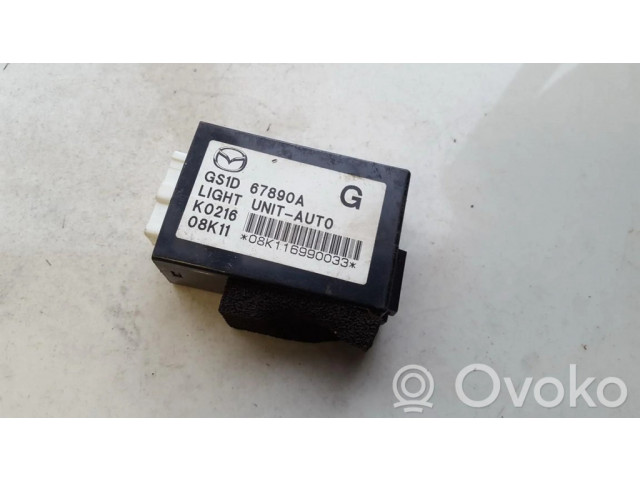 Блок управления gs1d67890a, k0216 Mazda 6