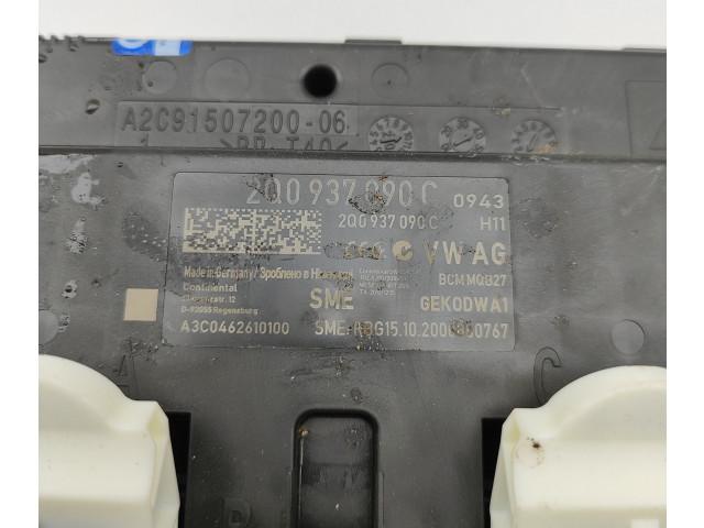 Блок комфорта 2Q0937090C, A3C0462610100 Skoda Kamiq