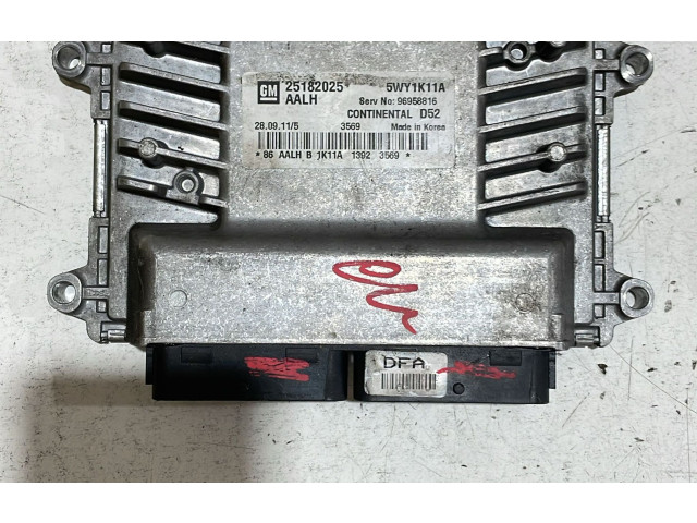 Комплект блоков управления 25182025, 25182025   Chevrolet Spark