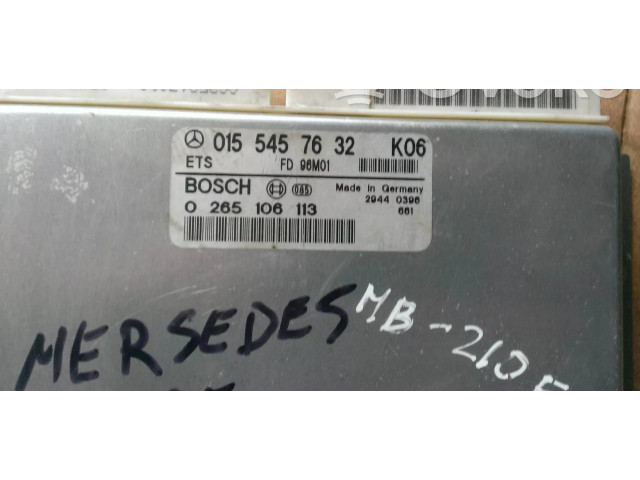 Блок управления ABS 0265106113, 0155457632 Mercedes-Benz E W210