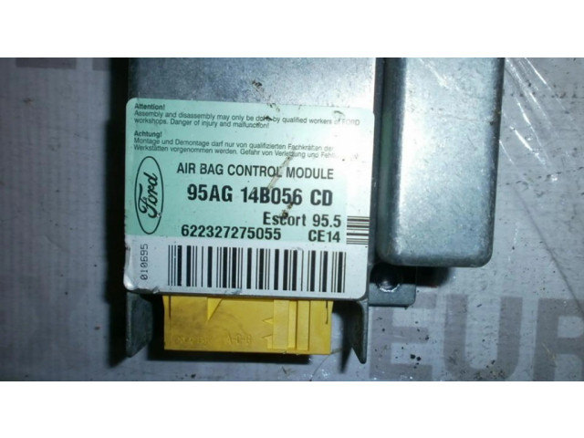 Блок подушек безопасности 95AG14B056CD, 68HC11E9 Ford Escort