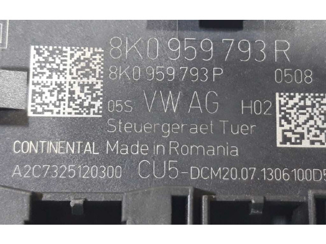 Блок комфорта 8K0959793R, A2C7325120300 Audi Q5 SQ5