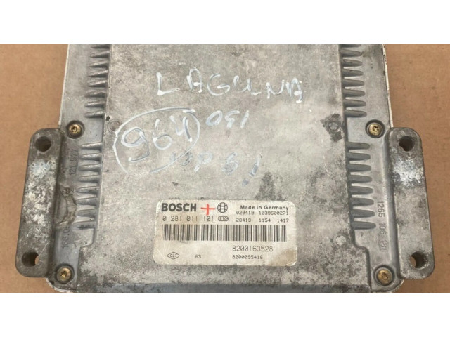 Řídící jednotka 0281011101, 8200163528 Renault Laguna II 2001