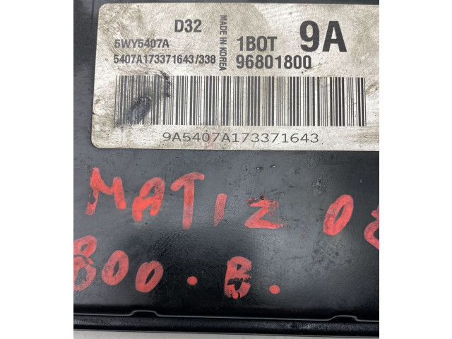 Блок управления двигателя    Chevrolet Matiz