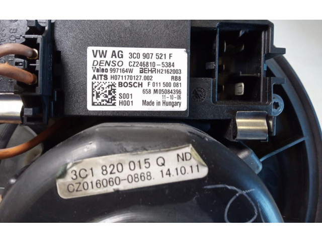 Вентилятор печки 3C1820015Q Skoda Superb B6 (3T)