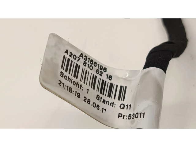 Zpětné zrcátko pravé Mercedes-Benz E A207 2011  A2078105216  