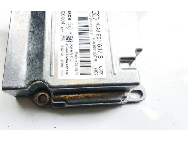 Блок подушек безопасности 4g0907637b, 0265020004 Audi A7 S7 4G