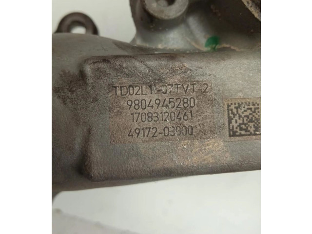 Turbodmychadlo Турбина 9804945280, 9804945280 Peugeot 308