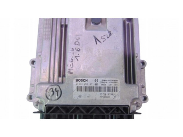 Řídící jednotka 237101074R, 0281019471 Renault Megane III 2009
