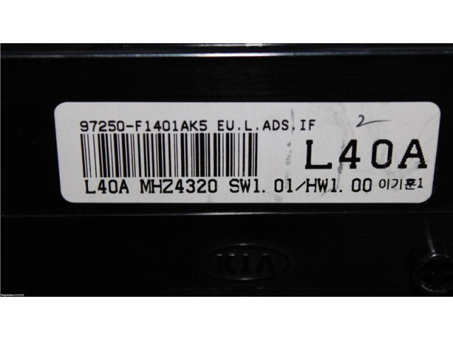 Блок управления климат-контролем 97250F1401AK5 KIA Sportage