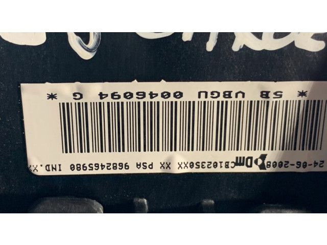 Подушка безопасности пассажира 9682465980, CB102350XX   Citroen C5