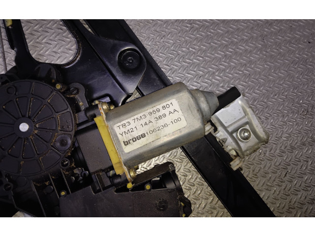 Передний комплект электрического механизма для подъема окна