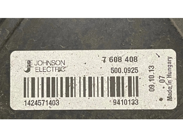 Вентилятор радиатора     7608408, 9410133    BMW 3 GT F34 3.0