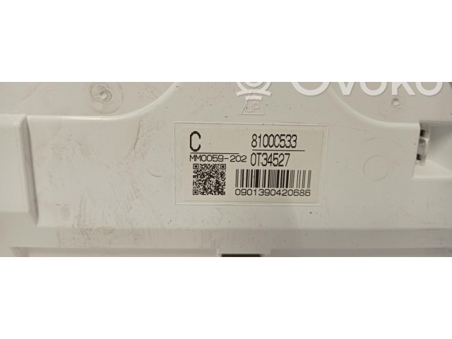 Панель приборов 8100C533 Mitsubishi Outlander