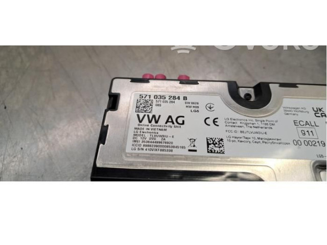 Блок управления 571035284B Skoda Octavia Mk4