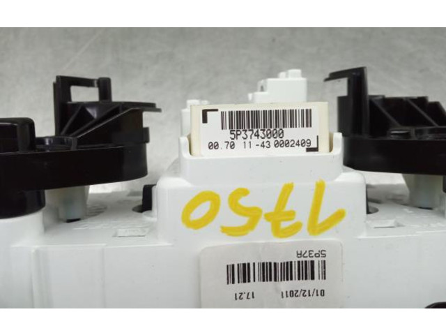 Блок управления климат-контролем 5P3743000 Dacia Lodgy