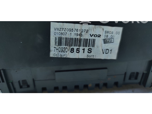 Панель приборов 7H0920851S Volkswagen Transporter - Caravelle T5
