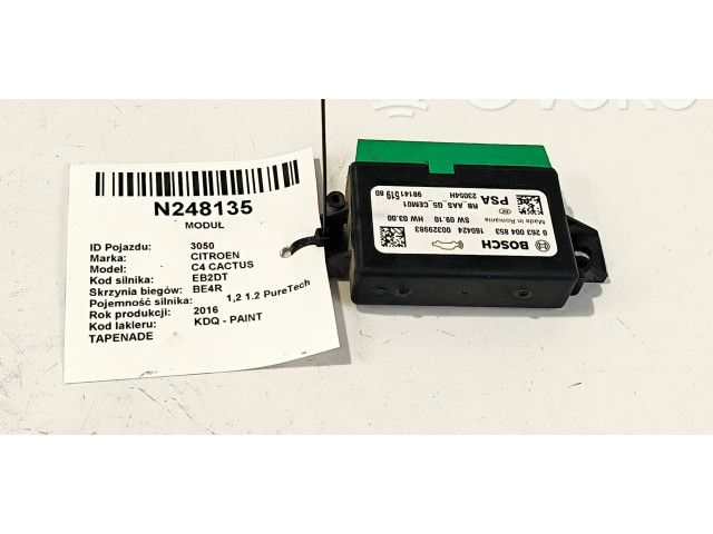 Блок комфорта 0263004853 Citroen C4 Cactus