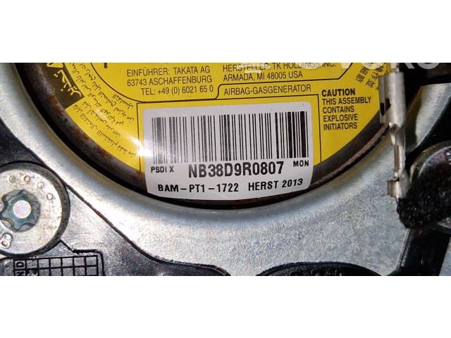 Подушка безопасности водителя 2465869AD   Jeep Grand Cherokee