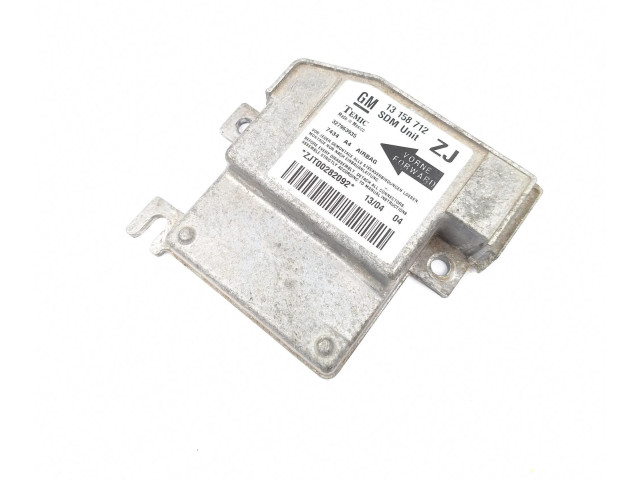 Блок подушек безопасности 13158712, 327963935 Opel Meriva A