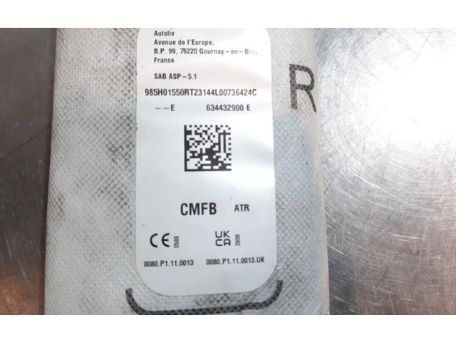 Подушка безопасности в сиденье 634432900E   Renault Clio V