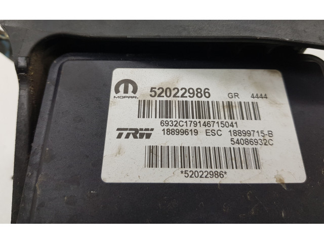 Блок АБС 52022986, 18899619 Jeep Renegade 2014- года