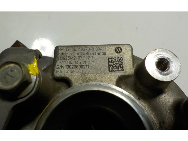 Турбина Volkswagen Golf SportWagen 03C145702L, 4937301004 для двигателя CAXA