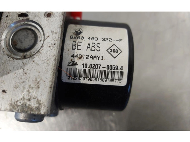 Блок АБС 8200403322F   Renault  Twingo II  2007 - 2014 года