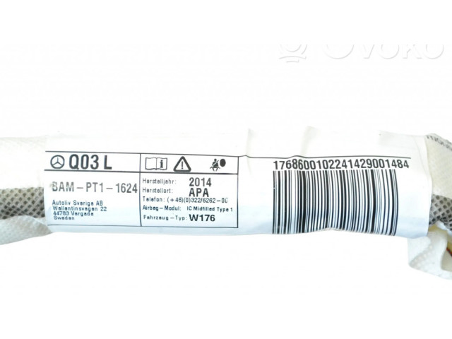 Боковая подушка безопасности A176860010224   Mercedes-Benz A W176
