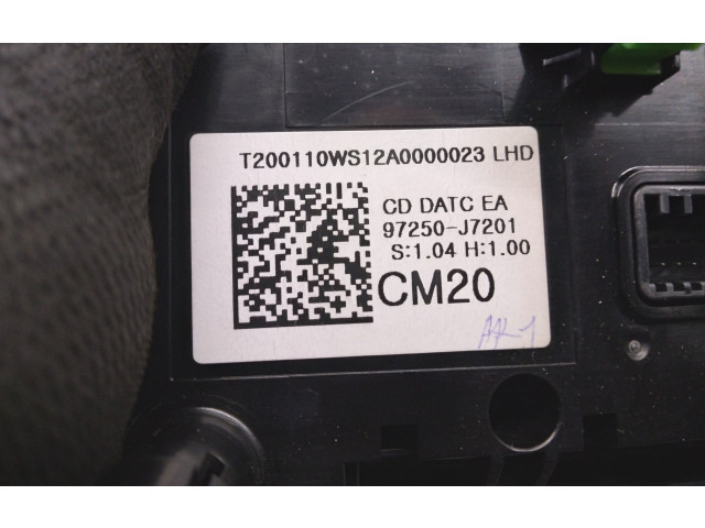 Блок управления климат-контролем 97250J7201   KIA Xceed