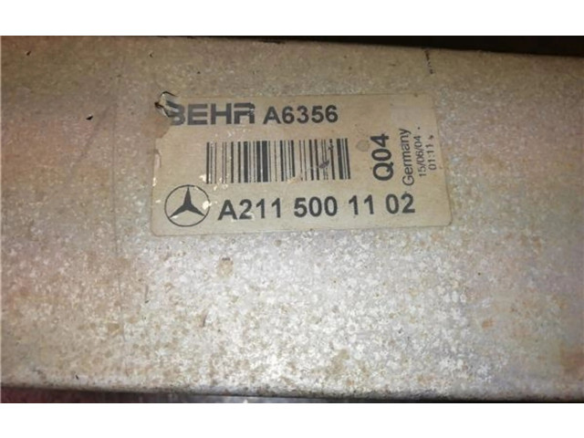 Интеркулер  A2115001102, A2115001102   Mercedes-Benz E AMG W211 