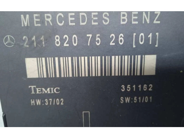 Блок комфорта 2118207526, DELANTERAIZQUIERDA   Mercedes-Benz E AMG W210   