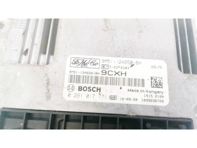 Řídící jednotka 9M5112A650BH Ford Focus 2010