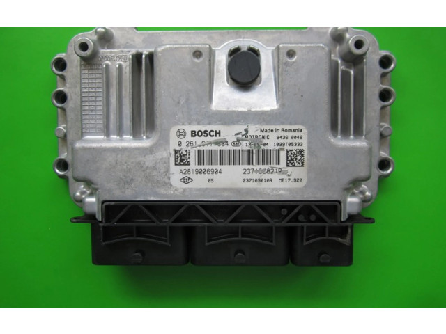 Блок управления двигателем Блок управления 237109010R, 0261S17834 Renault Megane IV
