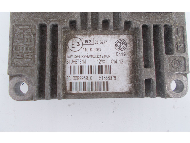 Řídící jednotka 51868979, 51868979   Fiat Punto Evo 2014