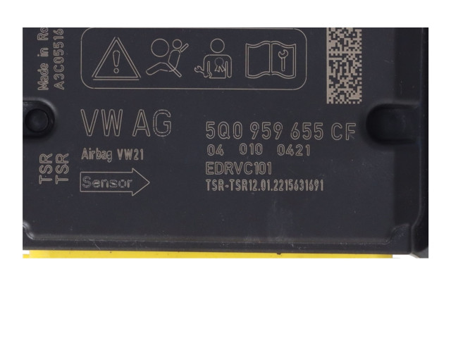 Блок подушек безопасности 5Q0959655CF Skoda Superb B8 (3V)