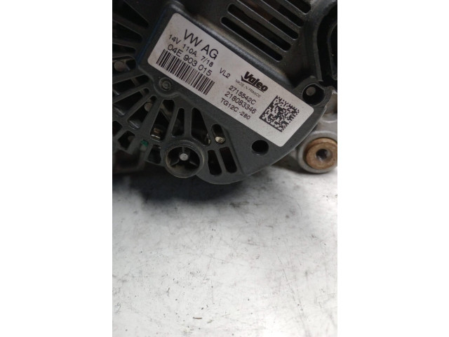 Генератор 04E903015, 04E903015   Skoda Octavia Mk3 (5E)      
