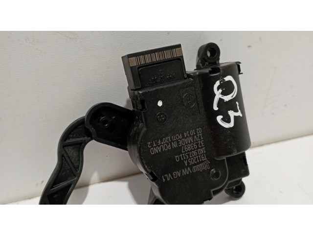 Двигатель задвижки потока воздуха