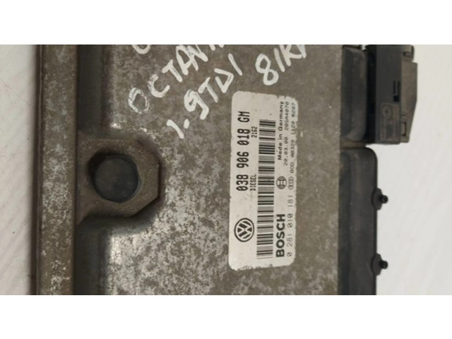 Блок управления двигателя 038906018GM, 0281010181 Volkswagen Golf IV