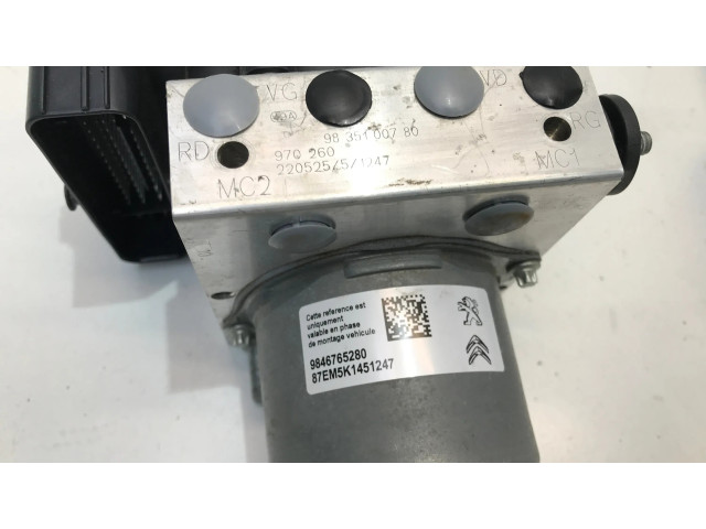 Блок АБС 9846765280, 9835100780 Citroen C5 X 2021- года