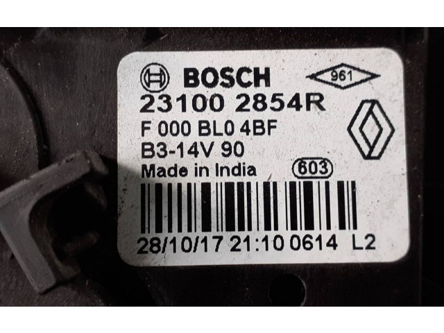 Генератор 231002854R, P3-A4-19-3   Dacia Logan Pick-Up      