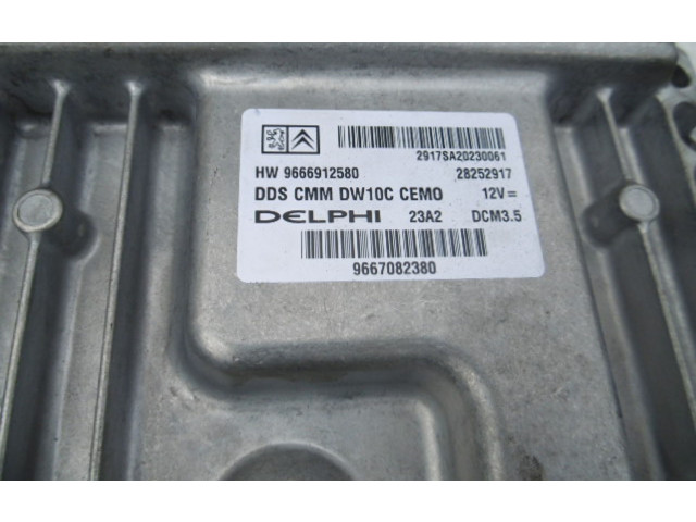 Řídící jednotka 9667082380 Peugeot RCZ 2011