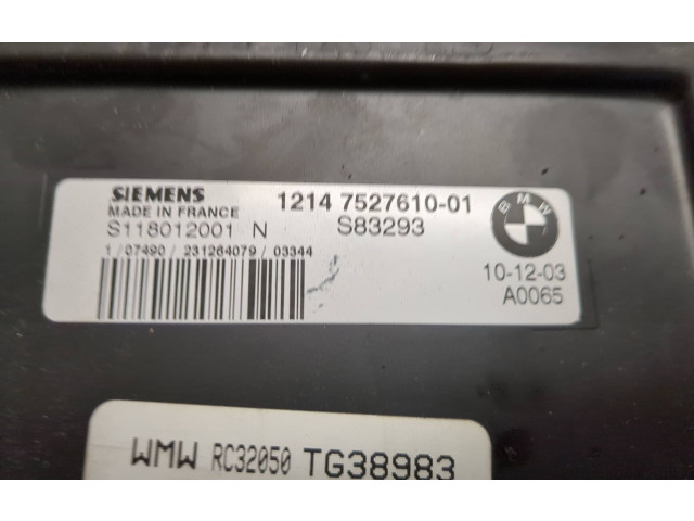 Řídící jednotka 7527610, S83293   Mini One - Cooper R50 - 53 2004