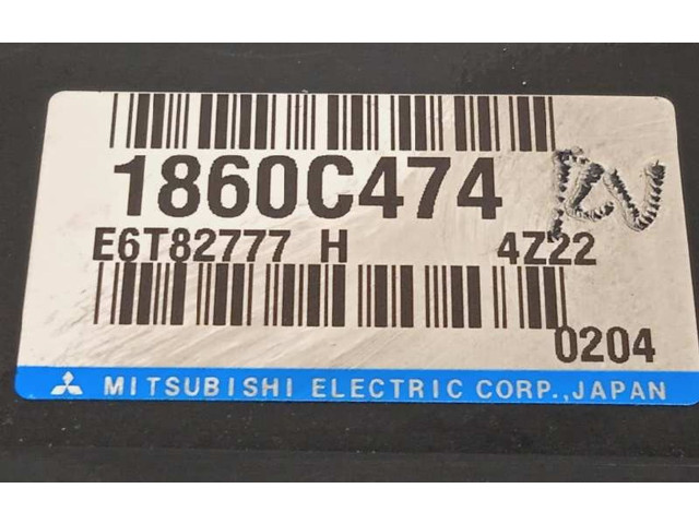 Блок управления двигателя 1860C474   Mitsubishi Mirage VI G4 Attrage