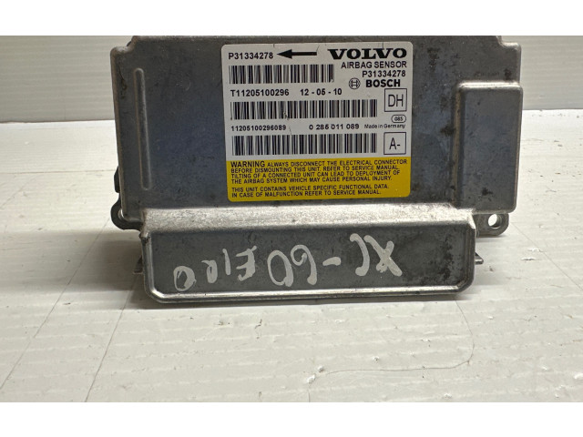 Блок подушек безопасности P31334278, T11205100296   Volvo V70