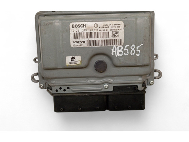 Блок управления двигателем Блок управления 31286086, 0261209108   Volvo V70